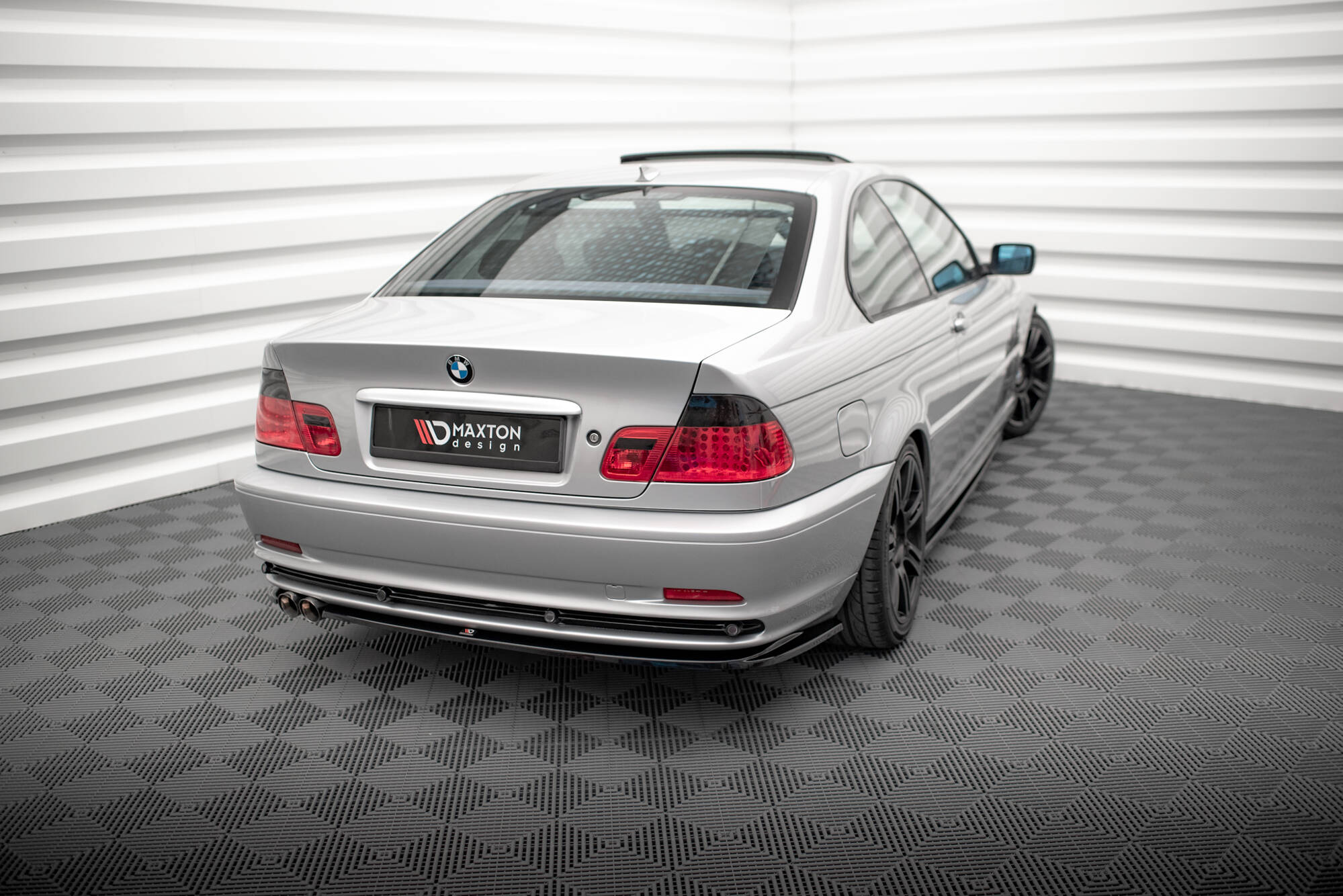 Rear Side Splitters BMW 3 Coupe E46 - 2