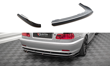 REAR SIDE SPLITTERS SUITABLE FOR BMW 3 COUPE E46 – MAXTON DESIGN