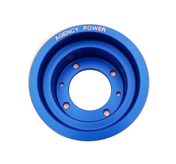 AGENCY POWER LIGHTWEIGHT CRANK PULLEY MAZDA RX-8 03-11 - 4