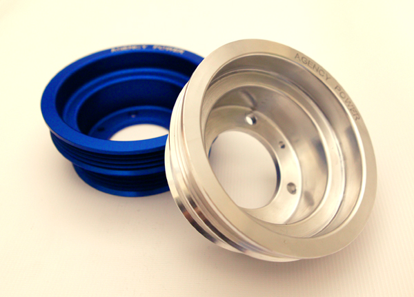 AGENCY POWER LIGHTWEIGHT CRANK PULLEY MAZDA RX-8 03-11 - 5