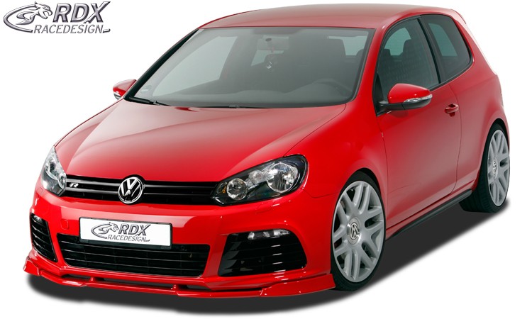 FRONT SPOILER VARIO-X VW GOLF 6 R FRONT LIP SPLITTER - 3