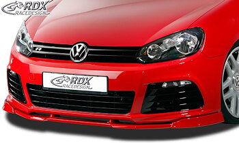 FRONT SPOILER VARIO-X VW GOLF 6 R FRONT LIP SPLITTER