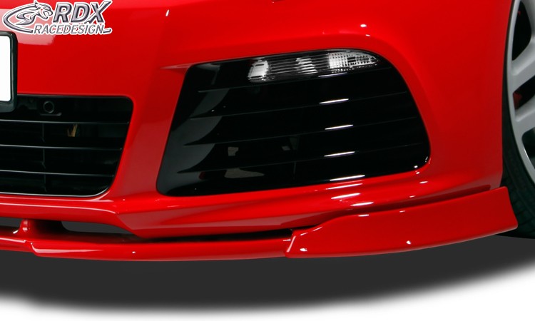 FRONT SPOILER VARIO-X VW GOLF 6 R FRONT LIP SPLITTER - 2