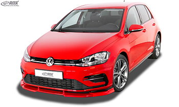 FRONT SPOILER VARIO-X VW GOLF 7 FACELIFT 2017+ R-LINE FRONT LIP SPLITTER
