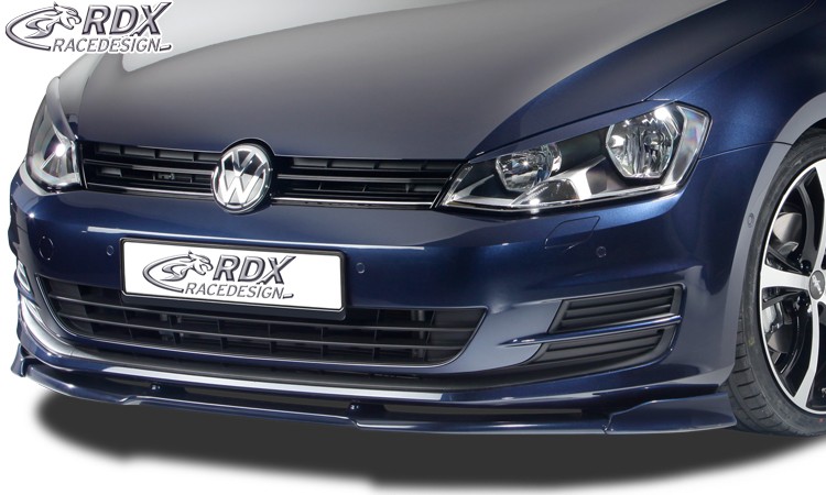 FRONT SPOILER VARIO-X VW GOLF 7 FRONT LIP SPLITTER