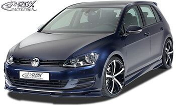 FRONT SPOILER VARIO-X VW GOLF 7 FRONT LIP SPLITTER