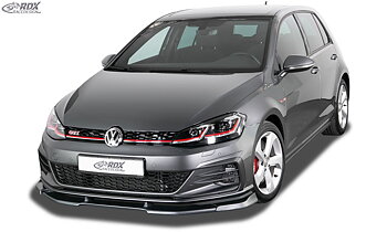 FRONT SPOILER VARIO-X VW GOLF 7 GTI / GTD / GTE FACELIFT 2017+ FRONT LIP SPLITTER