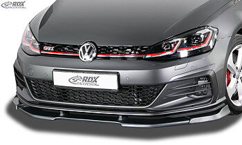 FRONT SPOILER VARIO-X VW GOLF 7 GTI / GTD / GTE FACELIFT 2017+ FRONT LIP SPLITTER