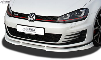 FRONT SPOILER VARIO-X VW GOLF 7 GTI / GTD FRONT LIP SPLITTER
