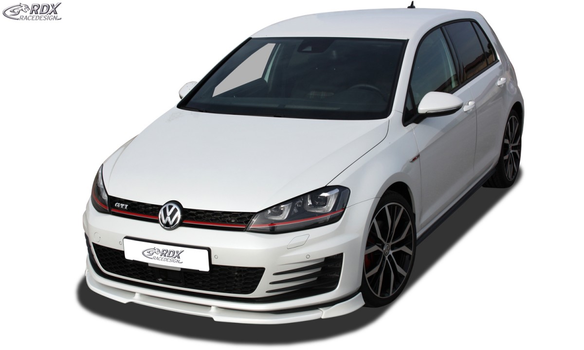 FRONT SPOILER VARIO-X VW GOLF 7 GTI / GTD FRONT LIP SPLITTER - 2