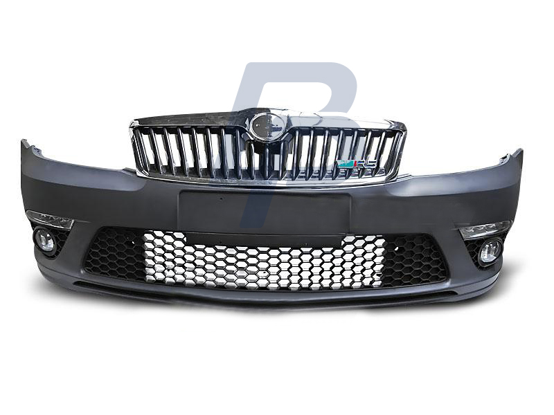 SKODA OCTAVIA II FACELIFT 09-13 RS FRONT BUMPER - 3