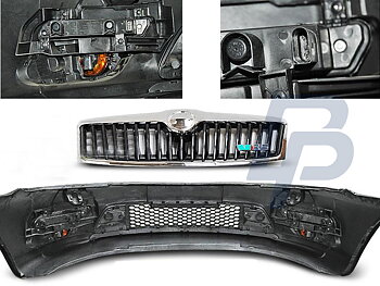 SKODA OCTAVIA II FACELIFT 09-13 RS FRONT BUMPER