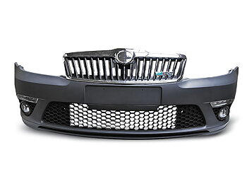 SKODA OCTAVIA II FACELIFT 09-13 RS FRONT BUMPER