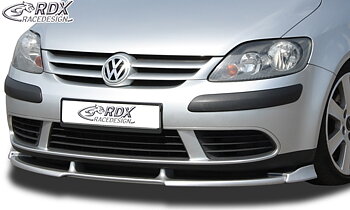 FRÄMRE STÖTFÅNGARE LÄPP VARIO-X VW GOLF PLUS (-2008) FRONT LIP SPLITTER