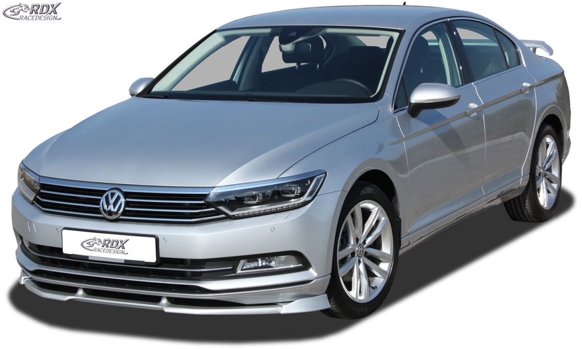 FRONT SPOILER VARIO-X VW PASSAT 3G B8 FRONT LIP SPLITTER - 2