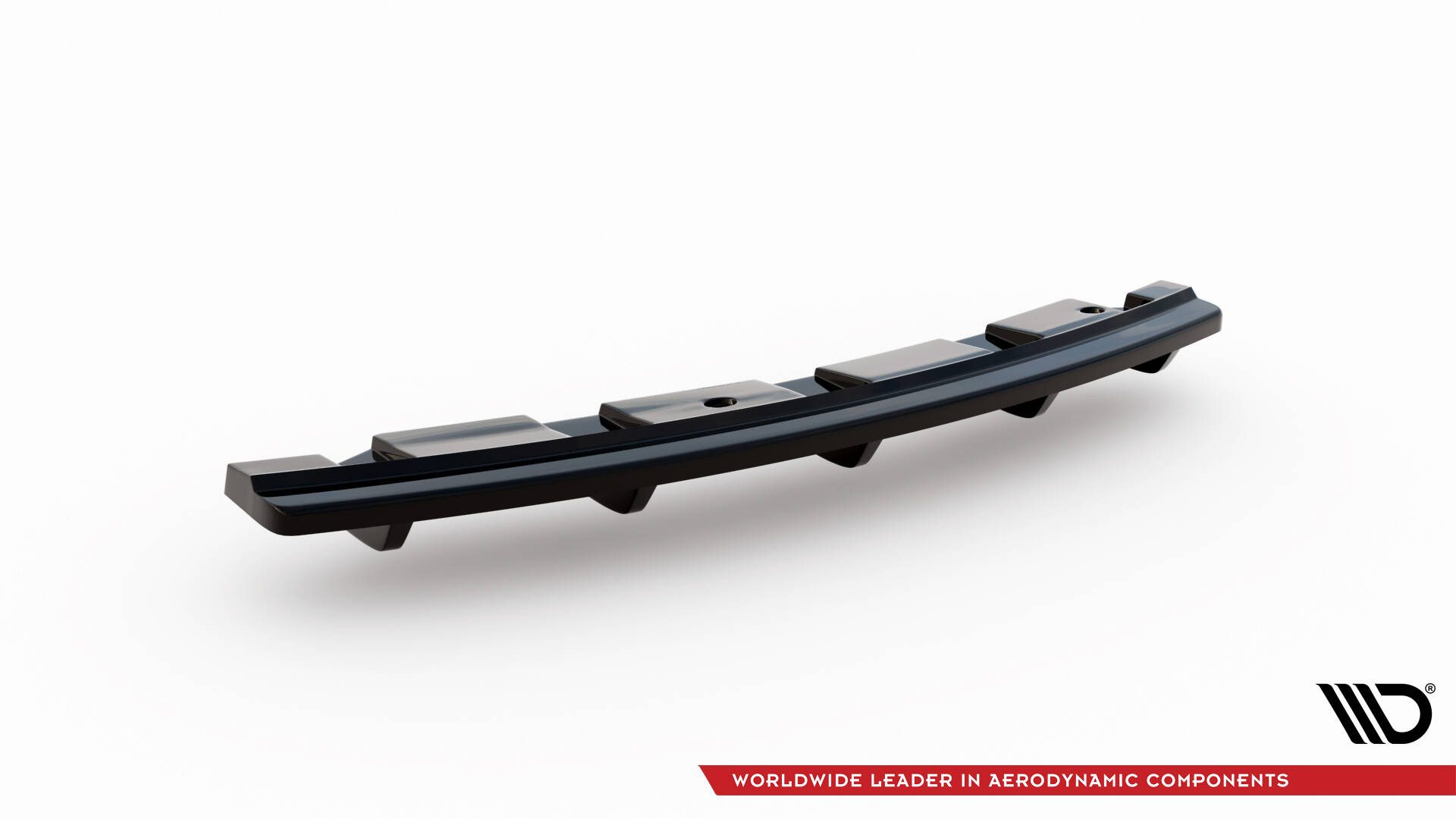 Central Rear Splitter (Vertical Bars) BMW 5 F11 M-Pack - 5