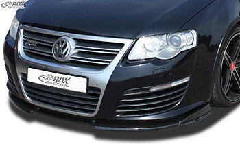 FRONT SPOILER VARIO-X VW PASSAT B6 / 3C R36 FRONT LIP SPLITTER