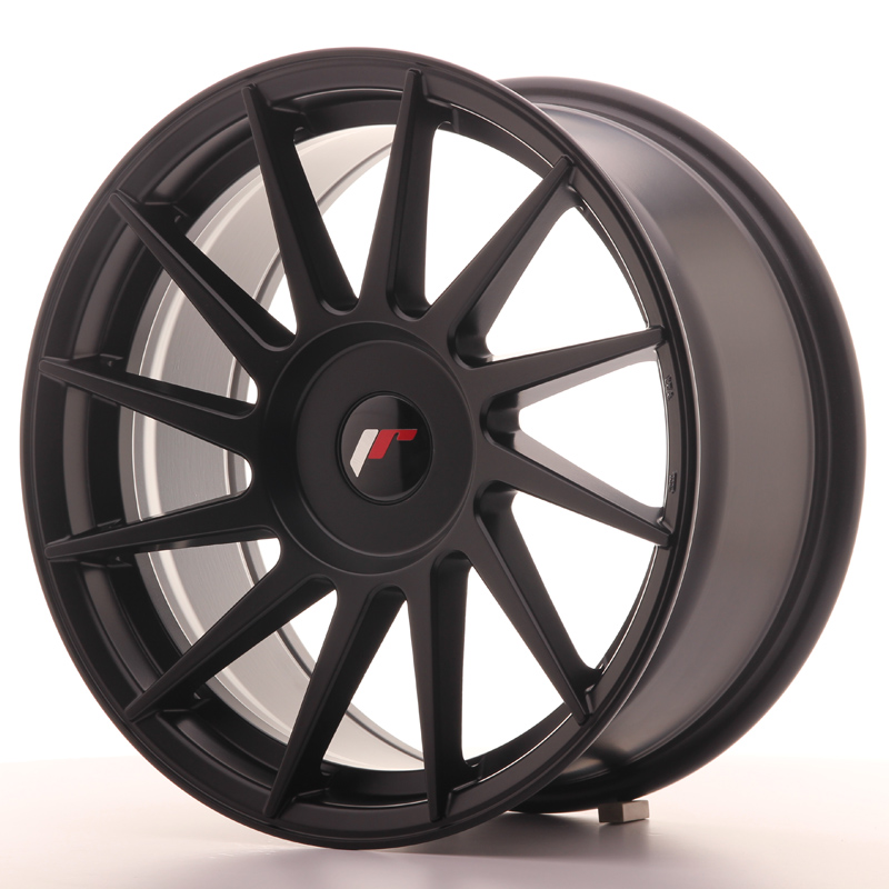 JAPAN RACING JR22 17X8 ET25-35 BLANK MATT BLACK