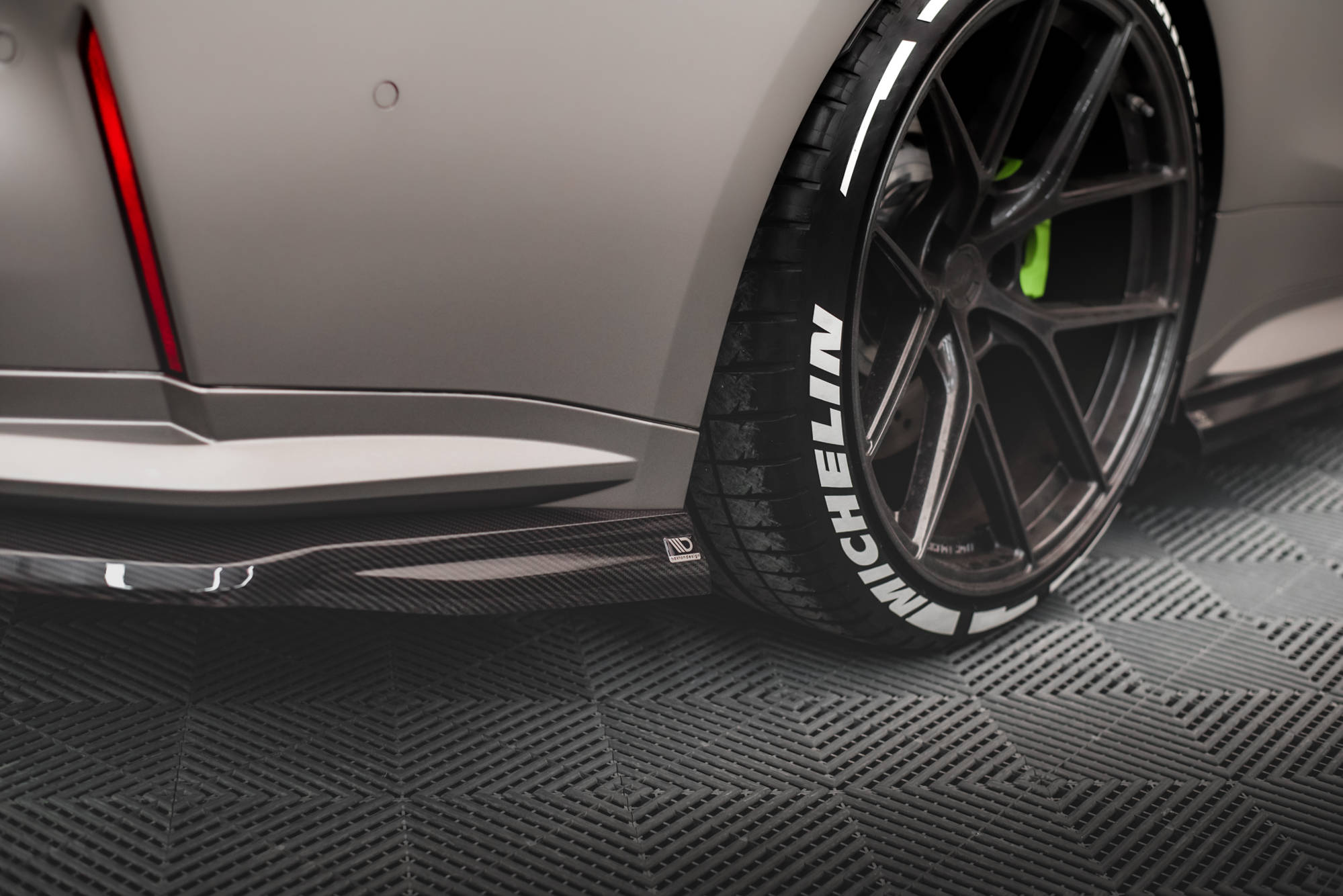 Carbon Fiber Rear Side Splitters BMW M4 G82 - 9
