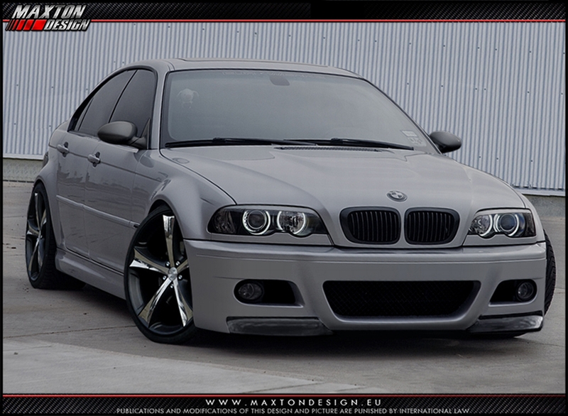 3 E46 FRONT BUMPER (4 DOOR SALOON)