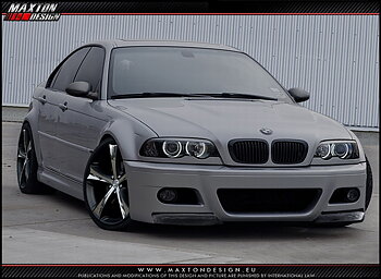 3 E46 FRONT BUMPER (4 DOOR SALOON)