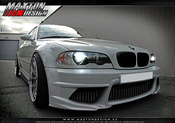 3 E46 FRONT BUMPER (4 DOOR SALOON)