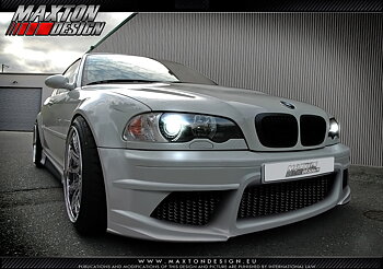 3 E46 FRONT BUMPER (4 DOOR SALOON)