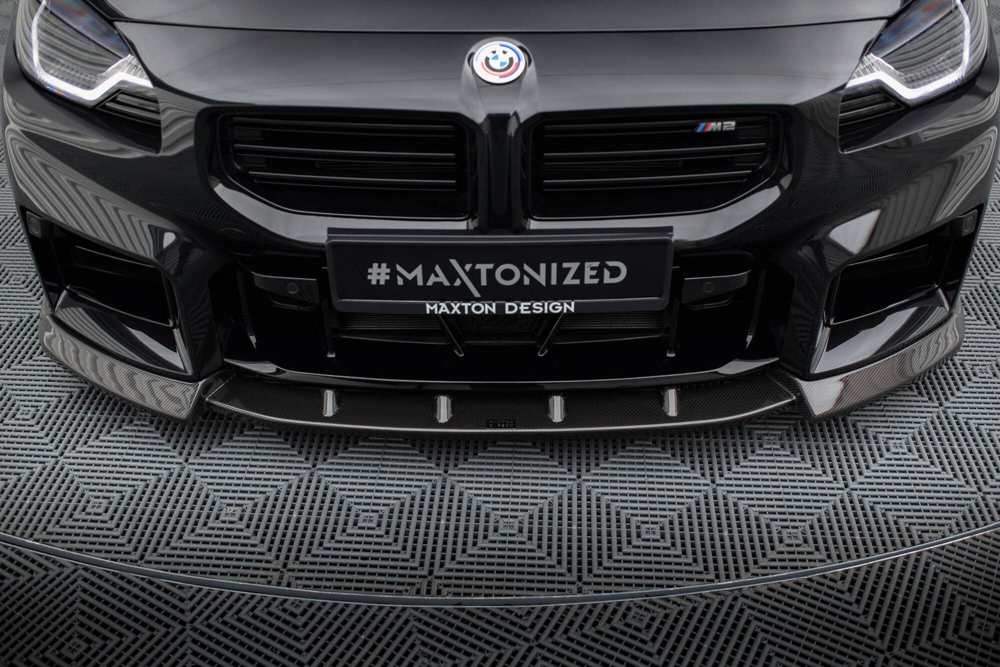 Carbon Fiber Front Splitter V.2 BMW M2 G87 - 3
