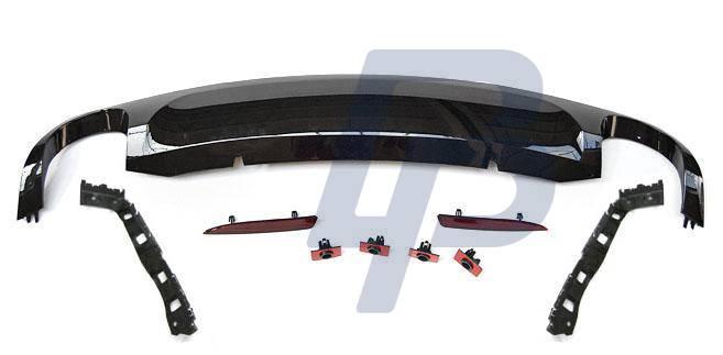 VW SCIROCCO 08-04.14 R STYLE REAR BUMPER - 3