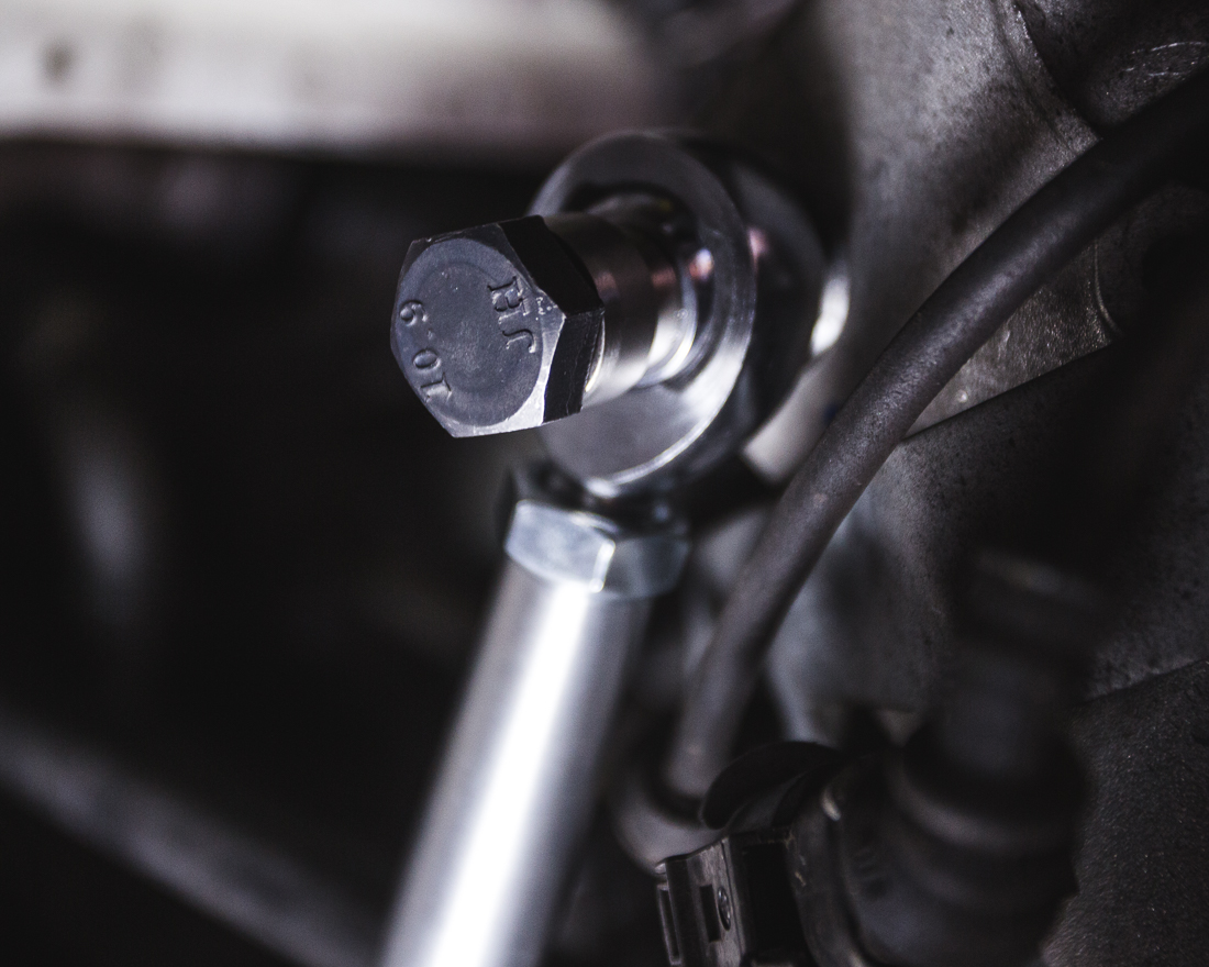 AGENCY POWER FRONT ADJUSTABLE SWAY BAR LINKS PORSCHE 991 TURBO | TURBO S - 5