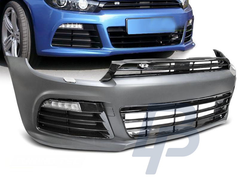 VW SCIROCCO 08-04.14 R STYLE FRONT BUMPER - 7