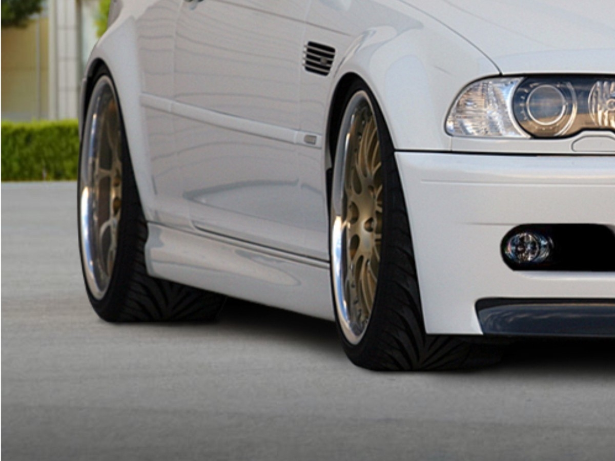 3 E46 SIDE SKIRTS (COUPE AND CABRIO)