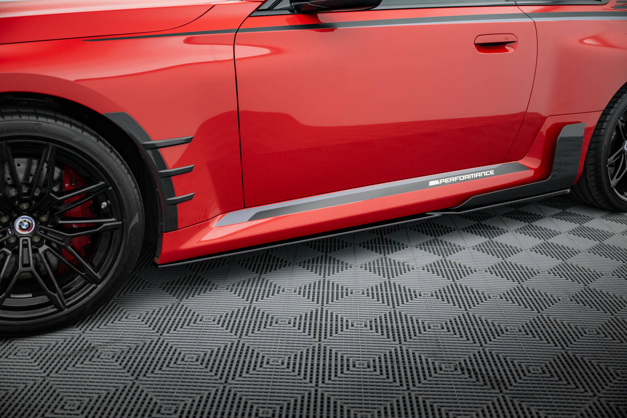 Side Skirts Diffusers BMW M2 M-Performance G87 - 4