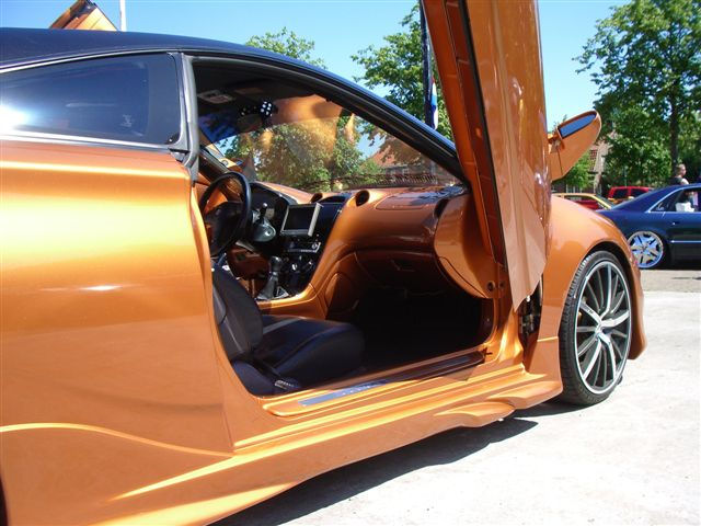 TOYOTA CELICA 00+ T23 SIX-AERODYNAMICS VEILSIDE SIDESKIRTS - 2