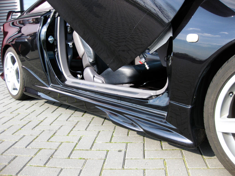 TOYOTA CELICA 00+ T23 SIX-AERODYNAMICS VEILSIDE SIDESKIRTS - 5