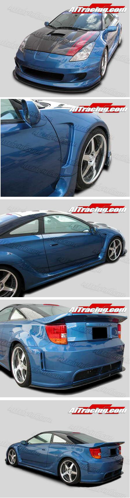 TOYOTA CELICA 00-05 T23 K1 STYLE 10-PIECE WIDEBODYKIT  [AIT] - 2