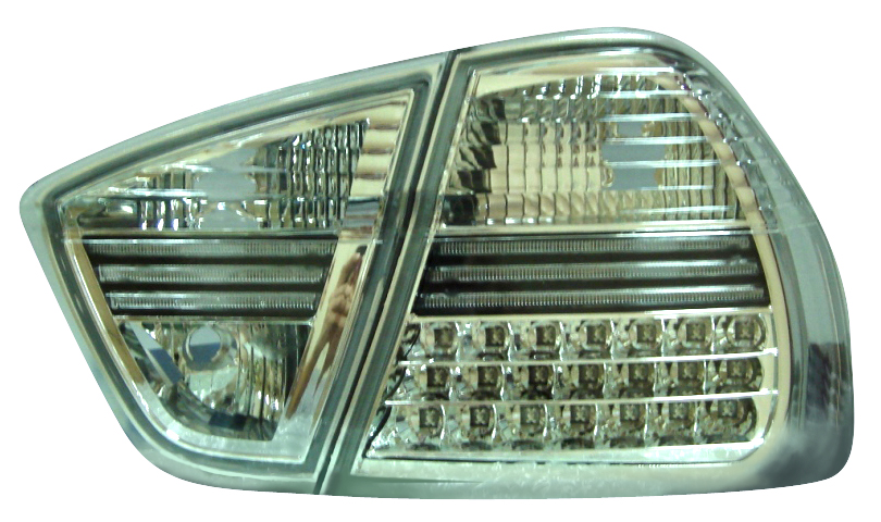 BMW 3 E90 4D 05-08 LED TAILLIGHTS CLEAR V1
