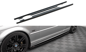 SIDE SKIRTS DIFFUSERS SUITABLE FOR BMW 3 COUPE E46 – MAXTON DESIGN