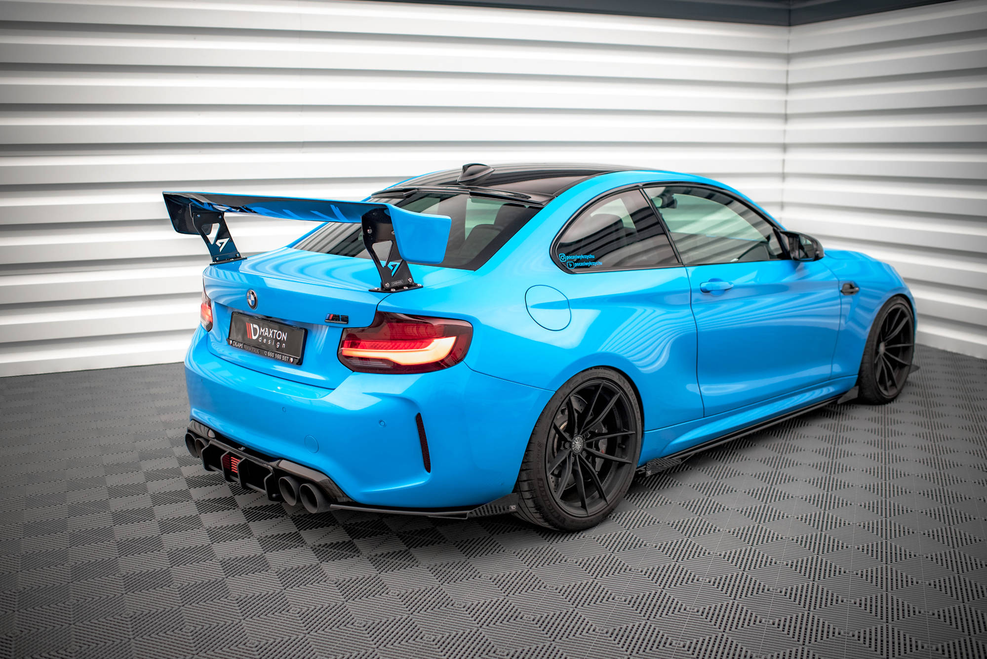 Side Flaps BMW M2 F87 - 3
