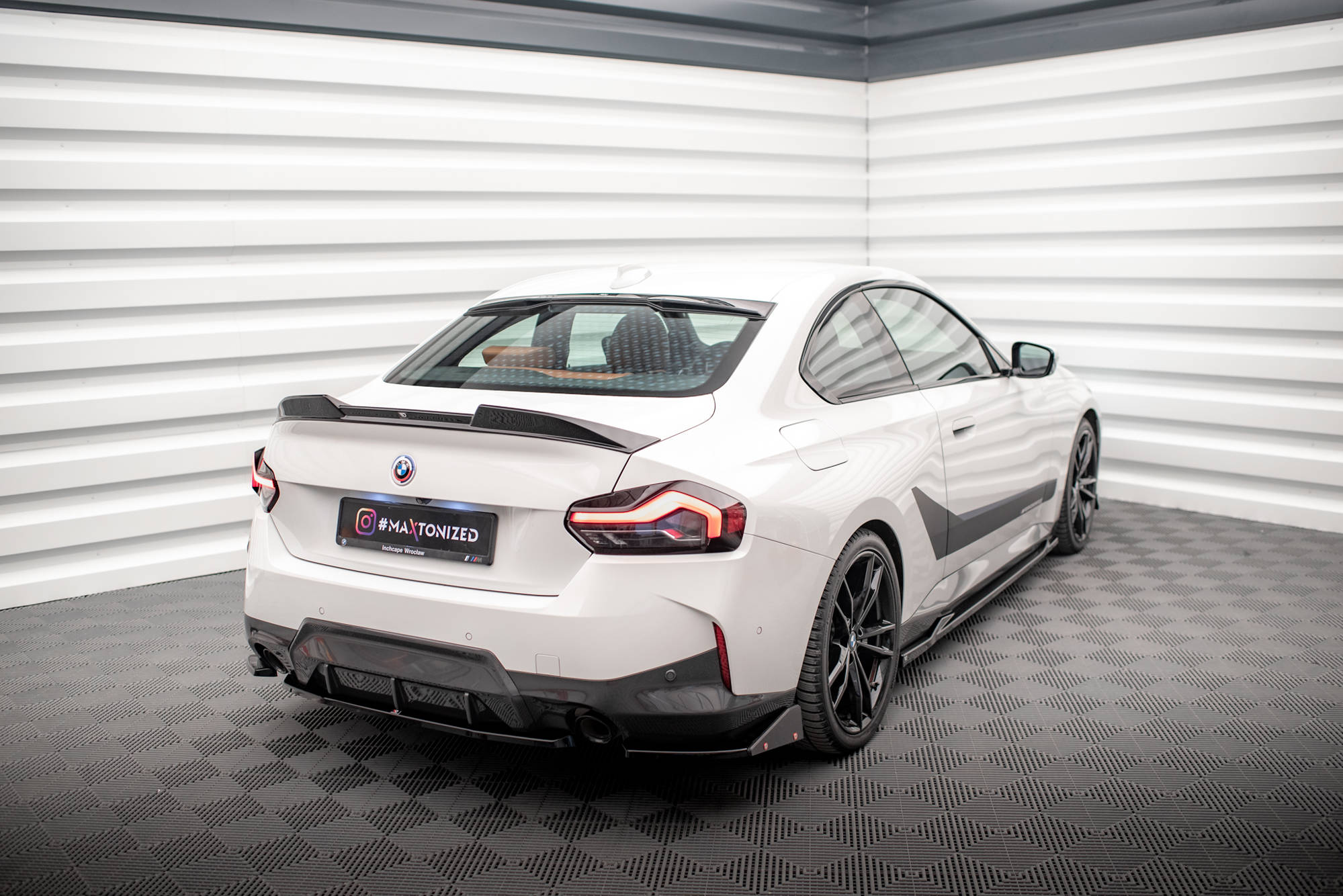 Rear Side Splitters V.2 + Flaps BMW 2 Coupe M-Pack G42 - 2