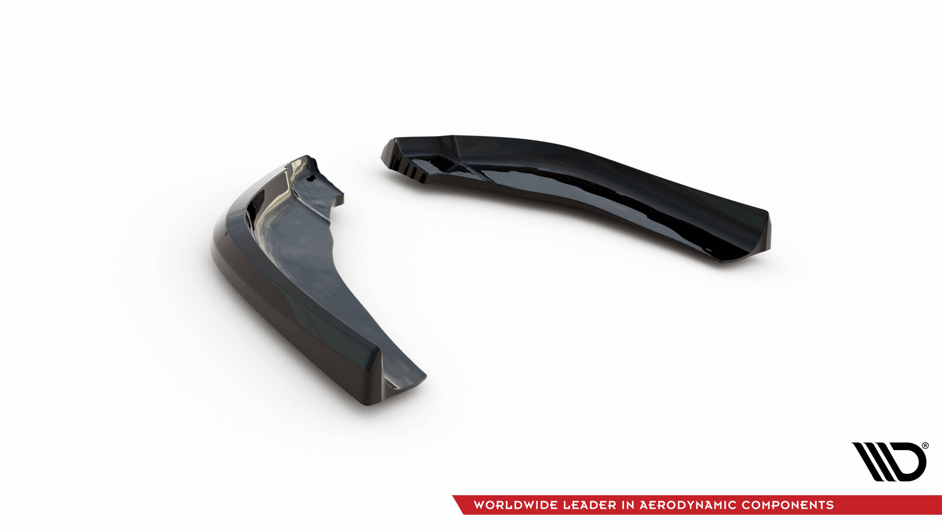 Rear Side Splitters V.11 BMW 1 M-Pack / M135i F40 - 6