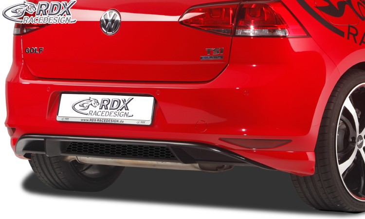 REAR BUMPER EXTENSION VW GOLF 7 "GTI-LOOK" CENTER PART - 3