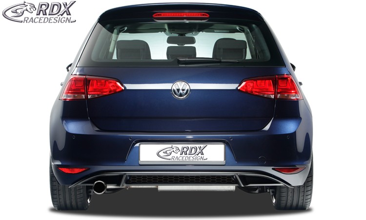 REAR BUMPER EXTENSION VW GOLF 7 "GTI-LOOK" CENTER PART - 2