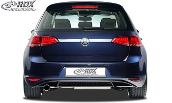 REAR BUMPER EXTENSION VW GOLF 7 "GTI-LOOK" CENTER PART