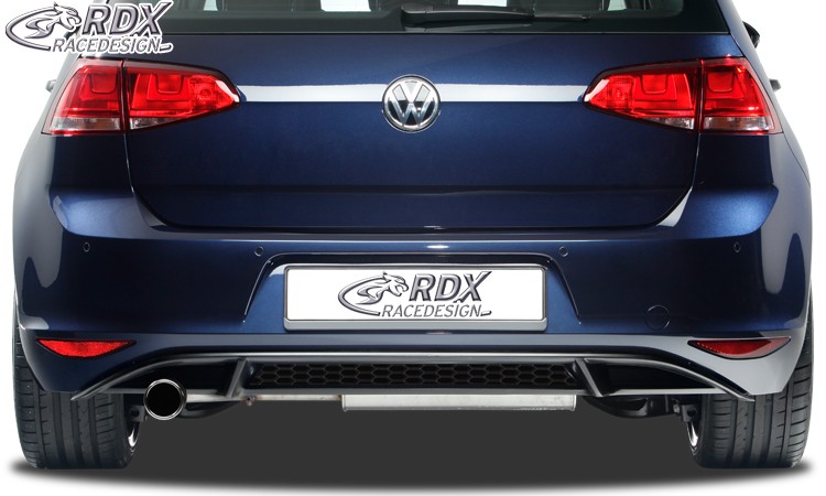 REAR BUMPER EXTENSION VW GOLF 7 "GTI-LOOK" CENTER PART