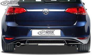 REAR BUMPER EXTENSION VW GOLF 7 "GTI-LOOK" CENTER PART