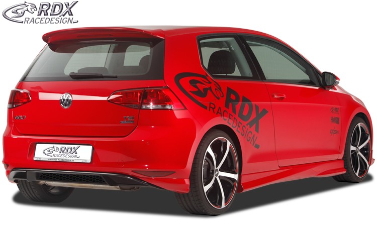 REAR BUMPER EXTENSION VW GOLF 7 "GTI-LOOK" CENTER PART - 4