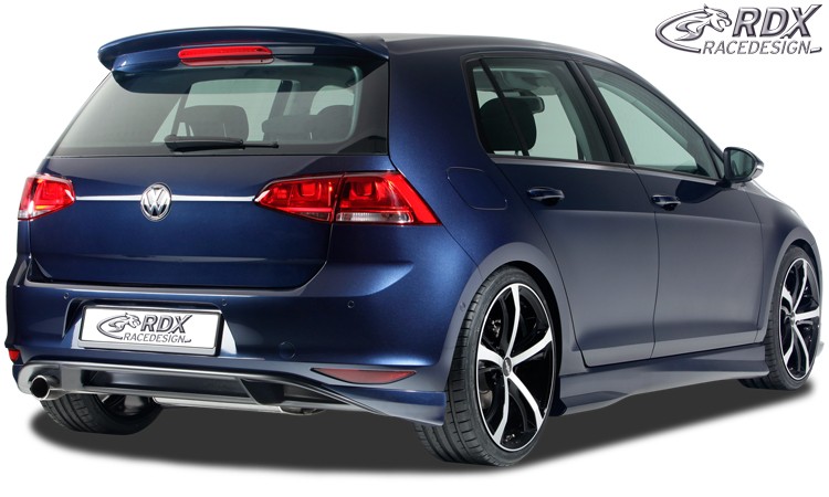 REAR BUMPER EXTENSION VW GOLF 7 CENTER PART - 5