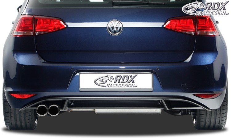 REAR BUMPER EXTENSION VW GOLF 7 CENTER PART - 3