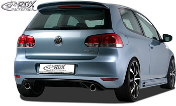 REAR BUMPER INSERT VW GOLF 6 "GTI-LOOK"